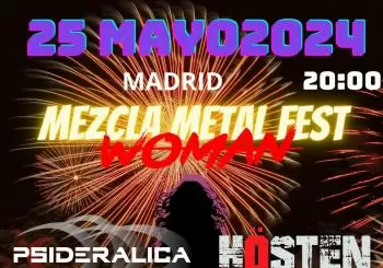 Psideralica + Hösten+ Delenda Est+Porn Desire WOMAN en Madrid