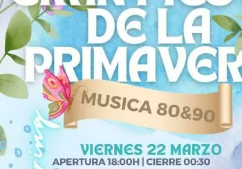 LA GRAN FIESTA DE LA PRIMAVERA 80&90 en Sevilla