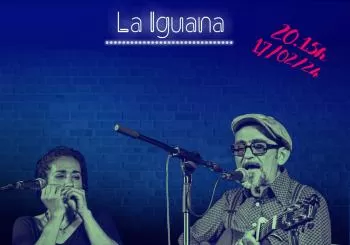 Blues a La Iguana: Sweet Marta&Johnny Big Stone- Manolo Poy i Pau Marfà Barcelona