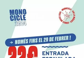 Festival Monocicle 2024 del 6 al 9 de Juny a Sant Pere de Ribes