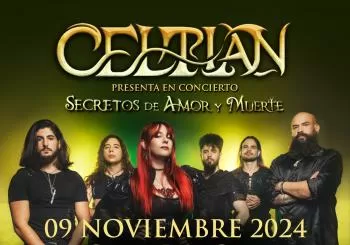 CELTIAN presenta su tercer disco “Secretos de Amor y Muerte” en Murcia