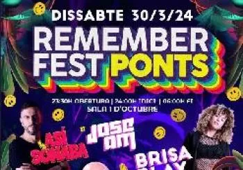 REMEMBER FEST PONTS en LLEIDA
