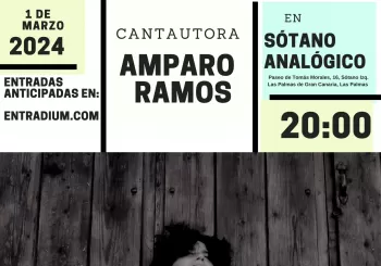 Amparo Ramos en Las Palmas de Gran Canaria.