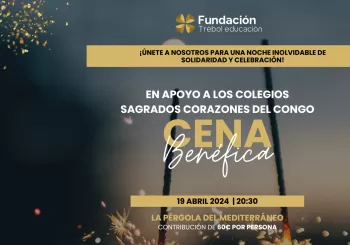 CENA BENÉFICA A FAVOR DE LOS COLEGIOS SSCC EN EL CONGO en MÁLAGA