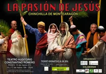 LA PASION DE JESUS 2024 en Chinchilla de Monte