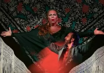 Espectáculo flamenco en el Tablao Flamenco Alegría en Málaga