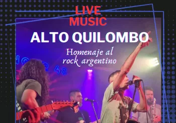 V1 MARZO: ALTO QUILOMBO (Homenaje al rock argentino) en MADRID