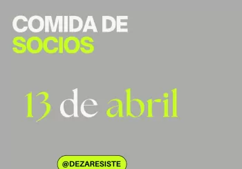 Comida de socios 2024 Deza Resiste