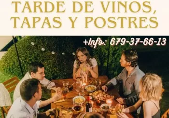 Cata de vinos, tapas y postres en Tenerife