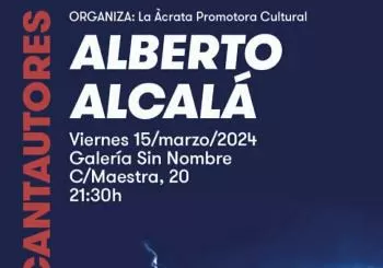 ALBERTO ALCALÁ II Ciclo de Cantautores en Jaén
