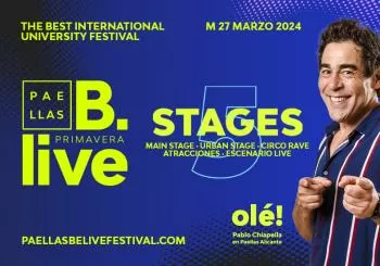 PAELLAS BE LIVE FESTIVAL PRIMAVERA Alicante