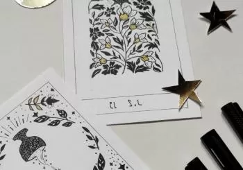 BBS taller artístico: dibuja tus cartas de tarot en Alquimia en Barcelona