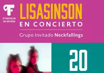 Festival de las Estrellas: Lisasinson + Neckfallings en Fuenlabrada
