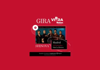 SHINOVA - Sala La Riviera (Madrid) Domingo 24 | GIRA VIBRA MAHOU
