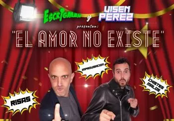 SÁBADO 30MARZO - MONÓLOGO EL AMOR NO EXISTE - ESCRIGMAN Y VISEN PEREZ en ALBACETE