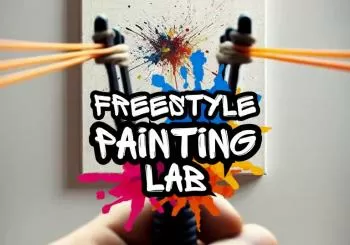Freestyle Painting Lab: Unconventional Art, Unforgettable Fun en London