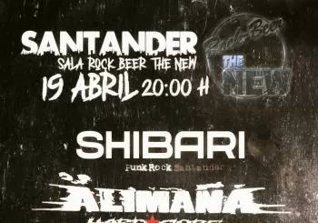 Shibari + Alimaña Hardcore + River Hakes + Nukore en Santander
