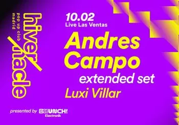 Hivernacle Pop Up Club#5 SEASON CLOSING: PAWSA, Toman & Foie Grass en Madrid