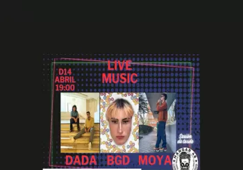 D14 Abril SESIÓN TARDEO: DADA+BDG+MOYA en Madrid