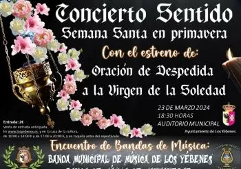''Concierto Sentido'' Semana Santa en primavera en Yébenes