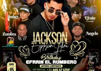 Cumpleaños de Efrain El Rumbero en Madrid