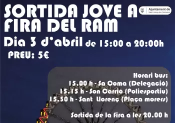 Sortida jove a la Fira del Ram en Son Carrió