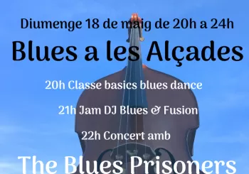 Blues a les Alçades con The Blues Prisoners en Barcelona