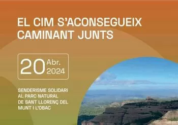 Jornada solidària de senderisme en Parc Natural de Sant Llorenç del Munt i l’Obac