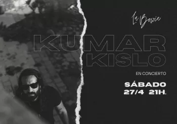 Kumar Kislo en La Bowie en San Cristóbal de La Laguna