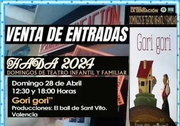 TEATRO INFANTIL GORI GORI de El ball de Sant Vito Valencia en CIUDAD REAL