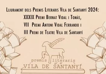 Lliurament dels Premis Literaris Vila de Santanyí 2024