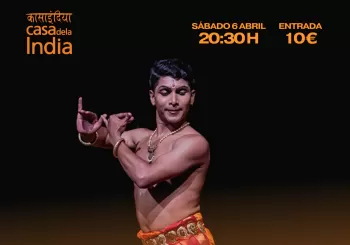 M?rgam: recital de Danza Clásica Bharata Natyam a cargo de Renjith Choorakkad en Valladolid