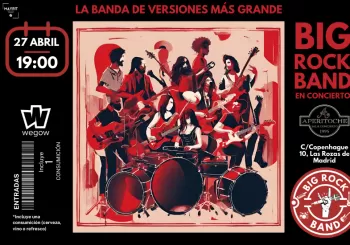 CONCIERTO DE “BIG ROCK BAND” EN MADRID en Las Rozas de Madrid