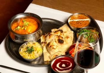 Menú thai ejecutivo en Benares en Madrid