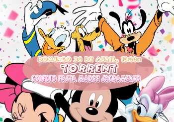 LA FIESTA DE MICKEY Y SUS AMIGOS TORRENT en VALENCIA