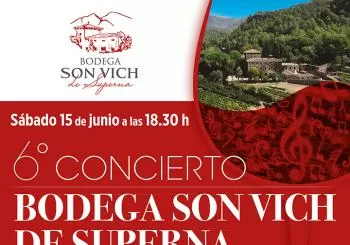 6ª Edición Concierto Bodega Son Vich de Superna en 1101 de Esporles a Puigpunyent