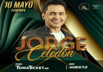 Jorge Celedón - Tour Europa 2024 en Tenerife