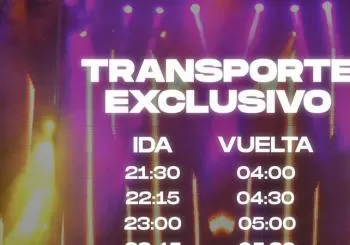 Transporte As Viñas Fest en Ourense