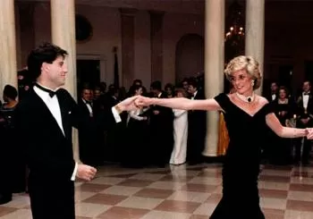 Secrets of Princess Diana with a cocktail en London