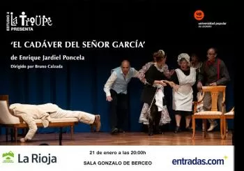 El cadáver del Sr. García en LOGROÑO (LA RIOJA)