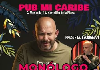 JUEVES 18 DE ABRIL-MONÓLOGO IMPREVISIBLE- ISMAEL GALLETERO en CASTELLÓN DE LA PLANA