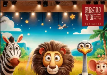 La cebra Camila + El animal mas fuerte de la selva - Infantil en MÁLAGA