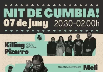 CONCIERTO 7 DE JUNIO CON: PUERTO CANDELARIA+MELI PEREA+KILLING PIZARRO+LA NIÑA MAI en Barcelona