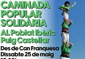 Caminada Laietana solidaria en Santa Coloma de Gramenet