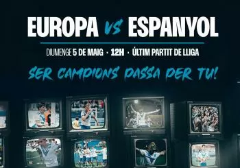 CE Europa - RCD Espanyol B - 2RFEF Masculina - 05/05/24 en Barcelona