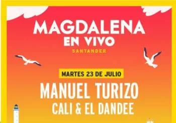 Manuel Turizo + Cali & El Dandee - Magdalena En Vivo en Santander