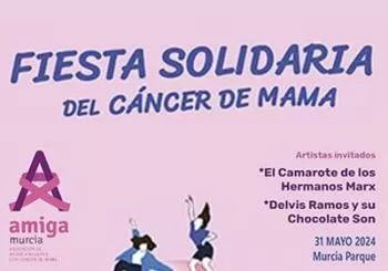 XVI Fiesta Solidaria del Cáncer de Mama en Murcia