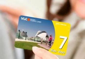 Tarjeta Turística Valencia 7 Días (transporte no incluido)