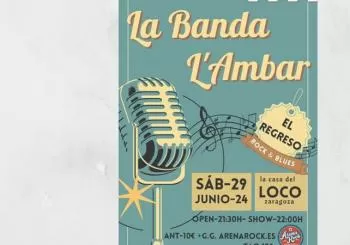La Banda L'Ambar en Zaragoza