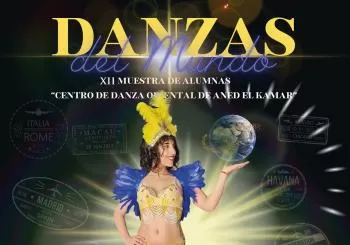Escena solidaria Centro de Danza Oriental Aned El Kamar en LEÓN